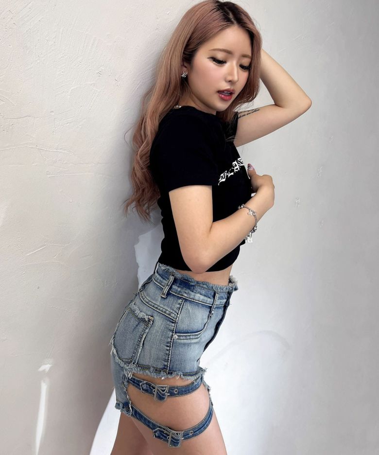 REAL MARS 黒 ショートパンツ サイドリング装飾 ヒョウ柄ボア ギャル★ ヒョウ柄 レオパード ショートパンツ 平成ギャル y2k ブラック