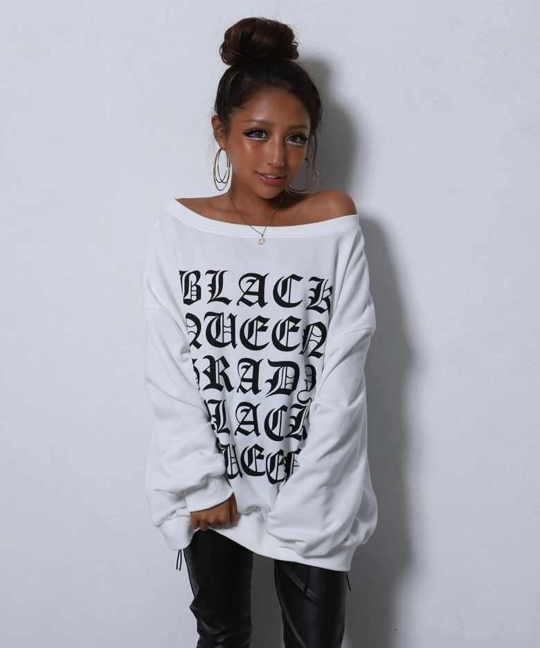 ワンショルトレーナー | レディースギャルファッション通販BLACKQUEEN