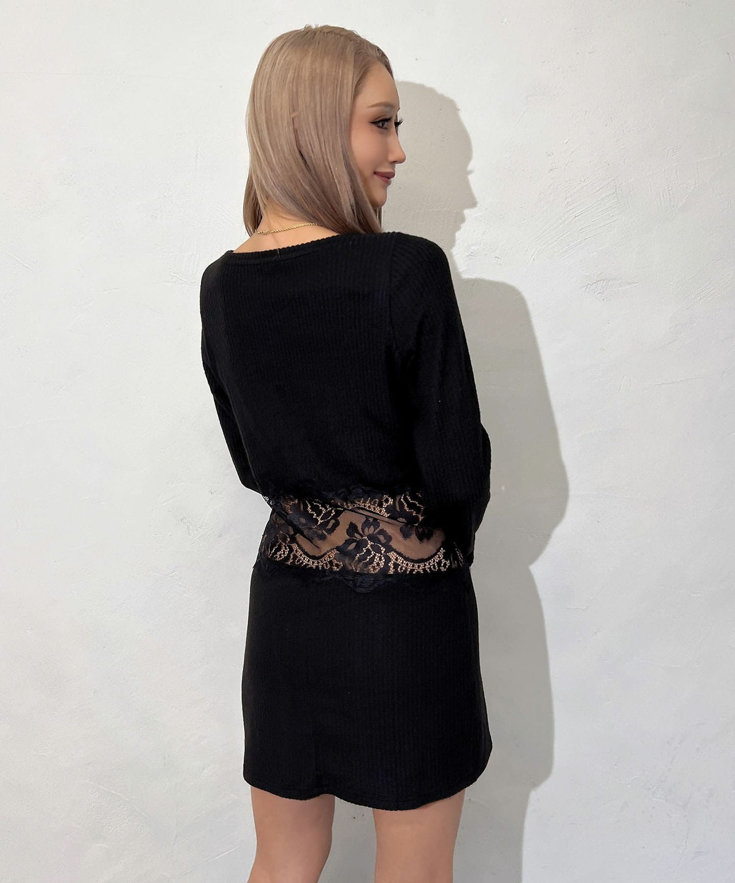 ウエストレースワンピース | レディースギャルファッション通販