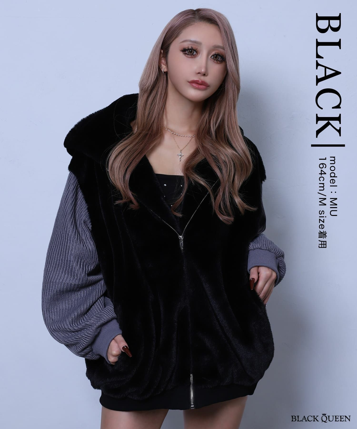 切り替えファーアウター | レディースギャルファッション通販